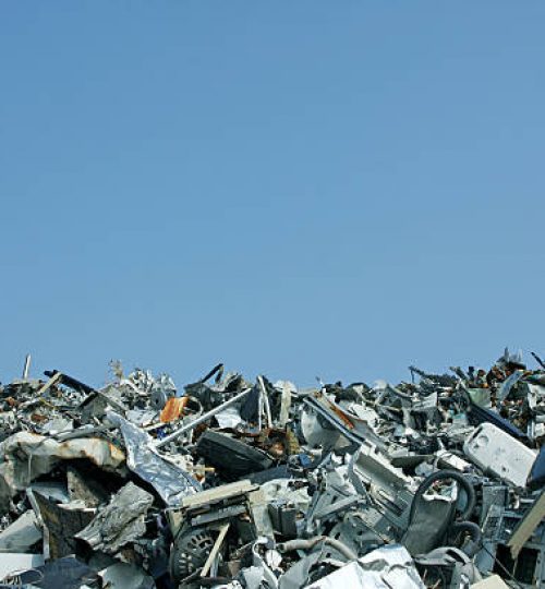 Scrap metal, iron and computer dump, please see also my other images of computer dump and metal and iron in my lightbox:
